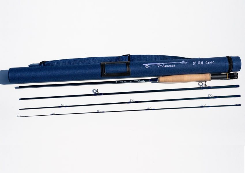 Reel Fly Fishers' V-Access Fly Rod with Cordura Rod Tube