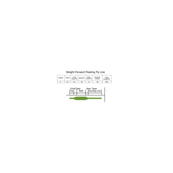 Reel Fly Fishers WF-Floating Fly Line - Image 2